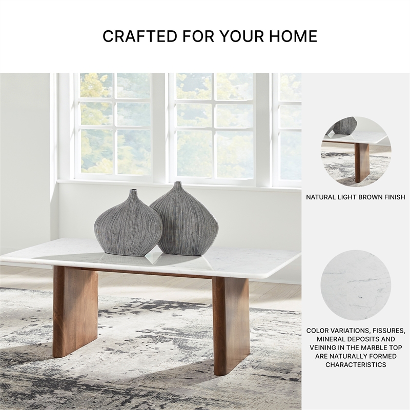 Signature Design by Ashley Isanti White Coffee Table