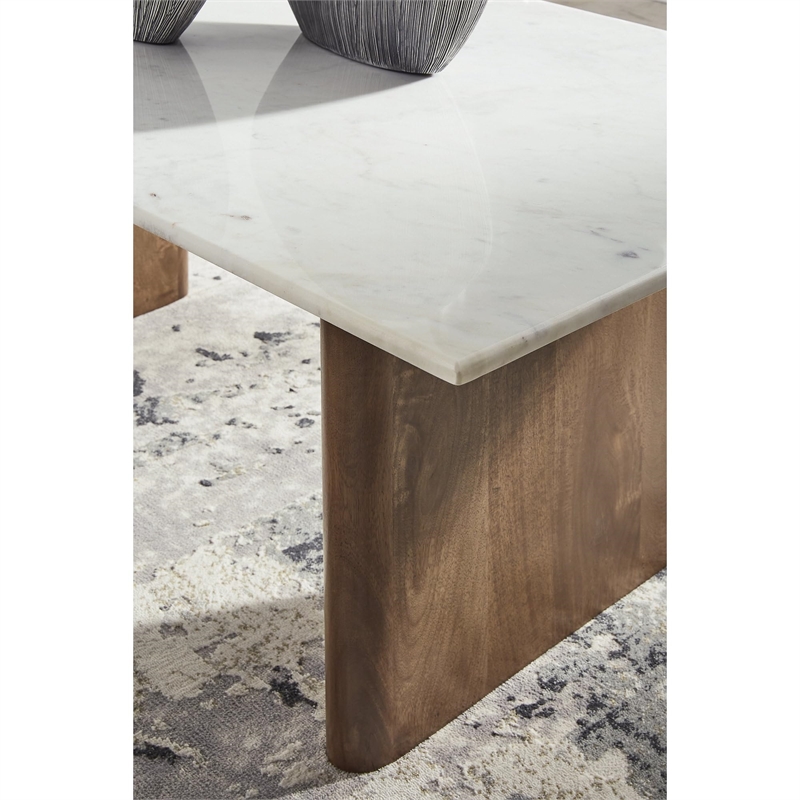 Signature Design by Ashley Isanti White Coffee Table