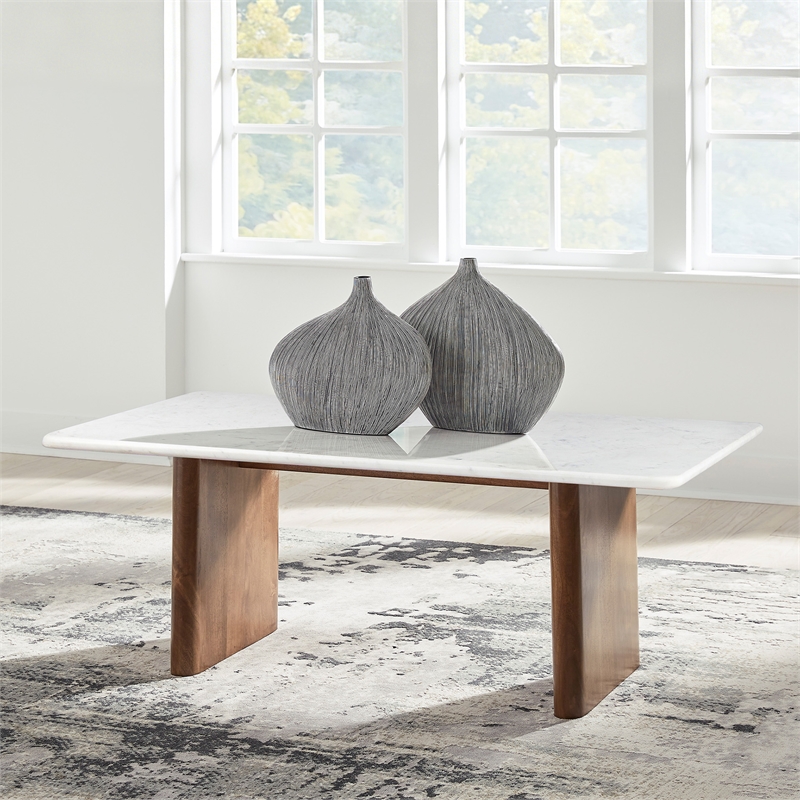 Signature Design by Ashley Isanti White Coffee Table