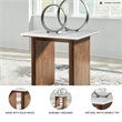 Signature Design by Ashley Isanti White End Table