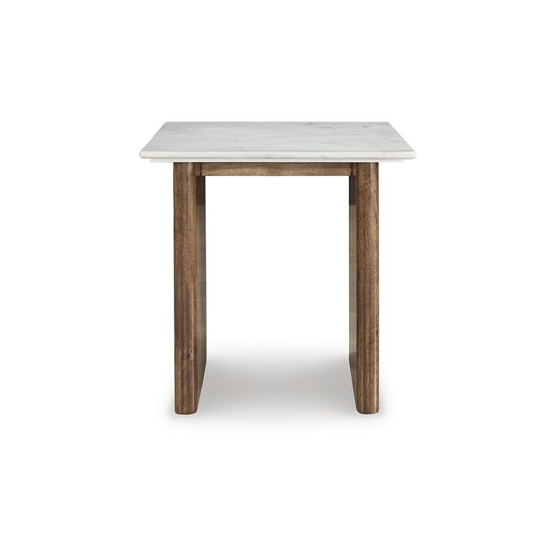 Signature Design by Ashley Isanti White End Table