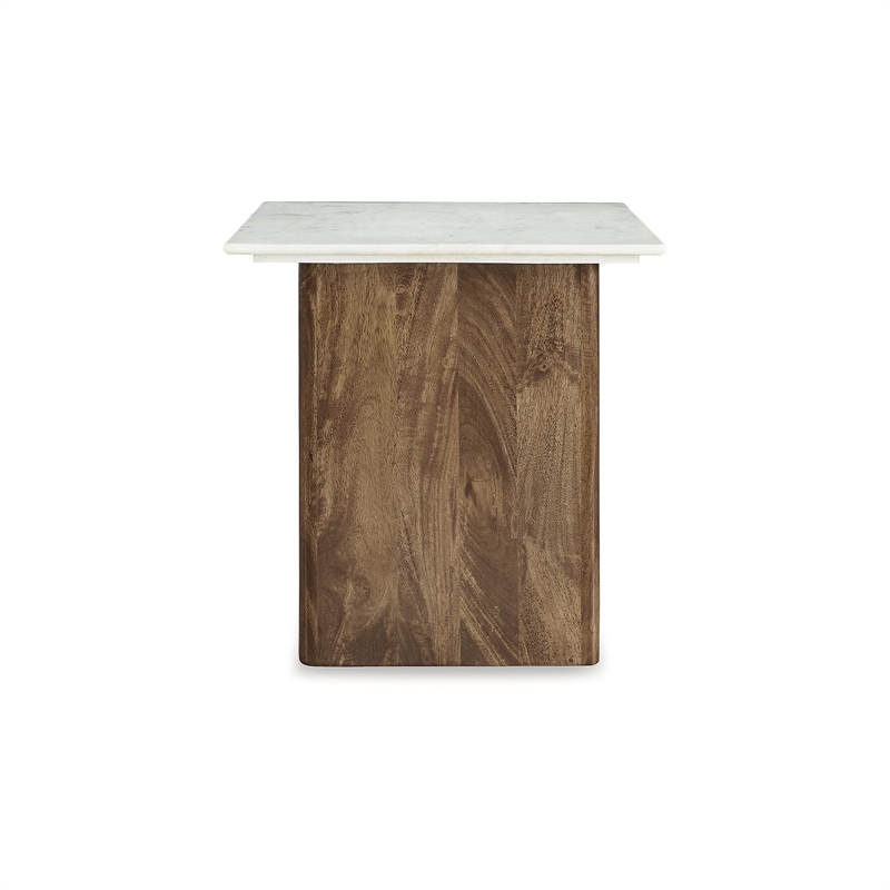 Signature Design by Ashley Isanti White End Table