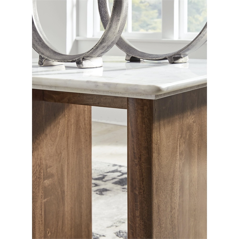 Signature Design by Ashley Isanti White End Table