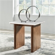 Signature Design by Ashley Isanti White End Table
