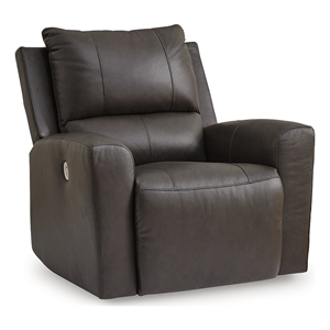 signature design by ashley boxmere brown power recliner