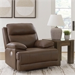 Signature Design by Ashley VonRyan Brown Power Recliner