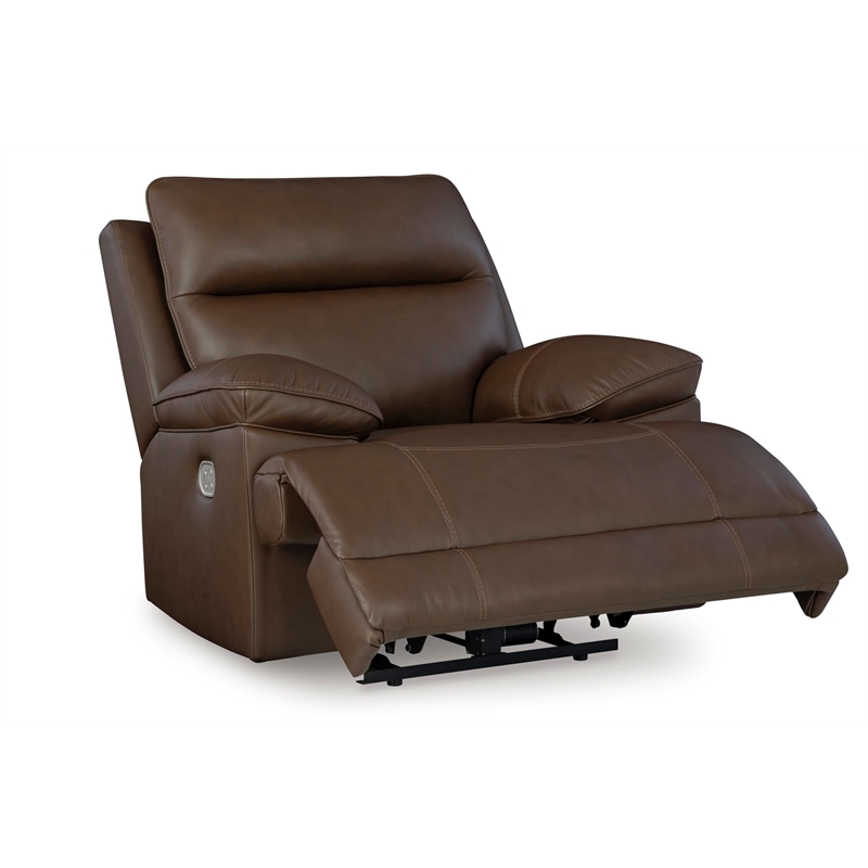 Signature Design by Ashley VonRyan Brown Power Recliner