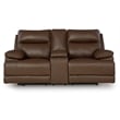 Signature Design by Ashley VonRyan Brown Power Reclining Loveseat