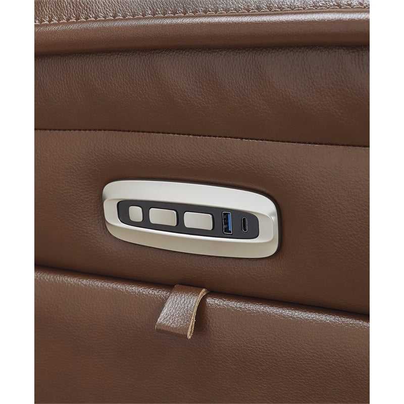 Signature Design by Ashley Healy Pier Brown Power Recliner