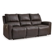 Signature Design by Ashley Boxmere Brown Power Reclining Sofa