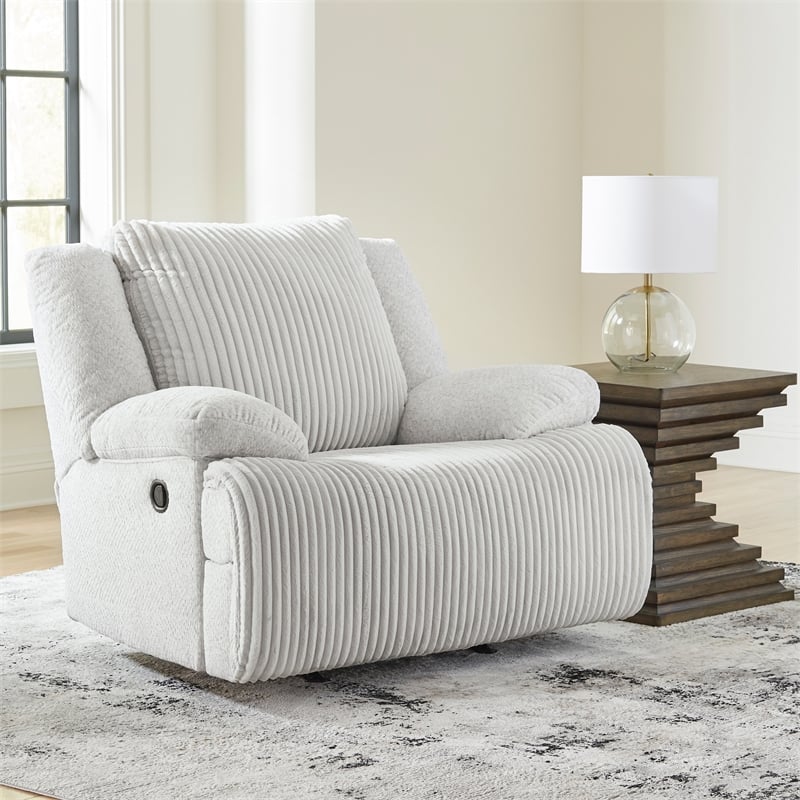 Signature Design by Ashley Top Tier Whitewash Recliner