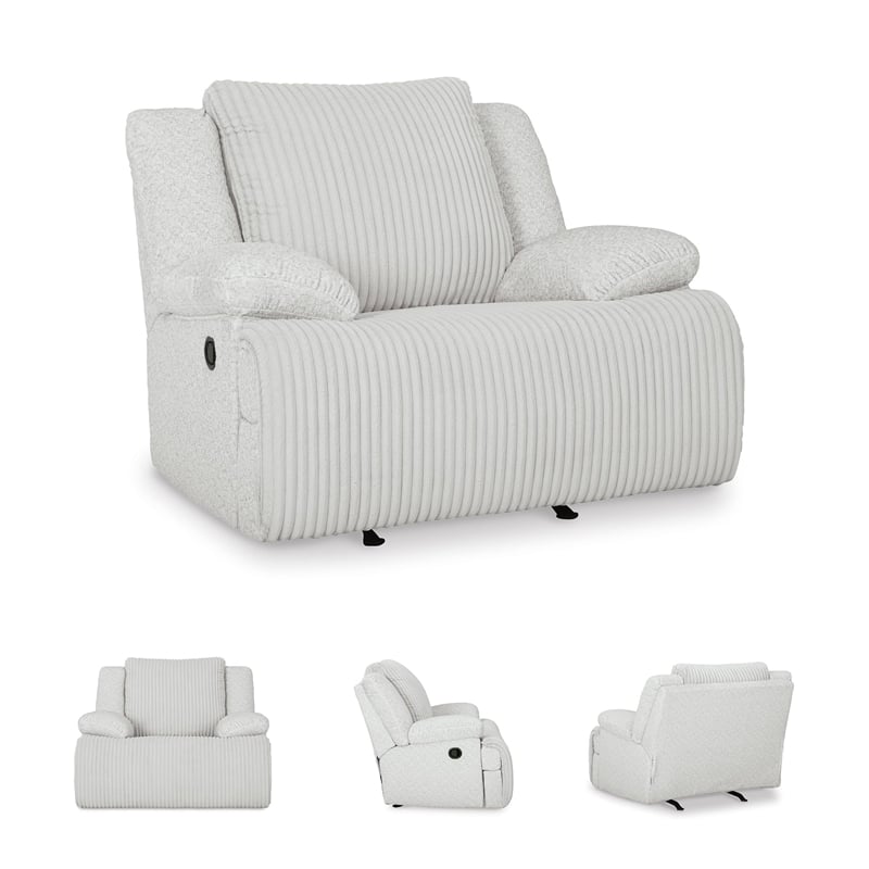 Signature Design by Ashley Top Tier Whitewash Recliner