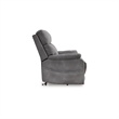 Signature Design by Ashley Next-Gen Durapella Gray Power Lift Recliner