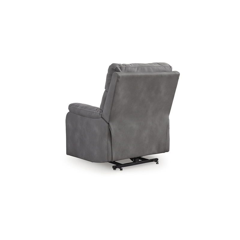 Signature Design by Ashley Next-Gen Durapella Gray Power Lift Recliner
