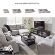 Signature Design by Ashley Furniture Acklen Place Pewter Power Recliner