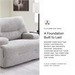 Signature Design by Ashley Furniture Acklen Place Pewter Power Recliner