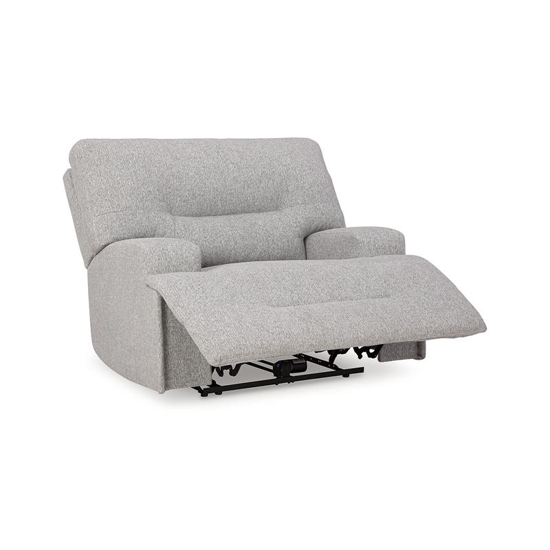 Signature Design by Ashley Furniture Acklen Place Pewter Power Recliner