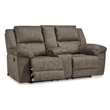 Signature Design by Ashley Furniture Laresview Gray Reclining Loveseat