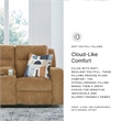 Signature Design by Ashley Furniture Kanlow Brown Reclining Loveseat
