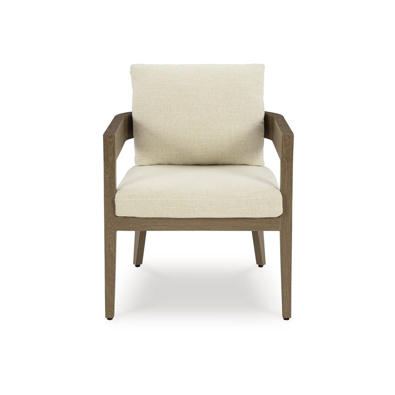 Signature Design by Ashley Furniture Serene Bay Brown Outdoor Dining Chair