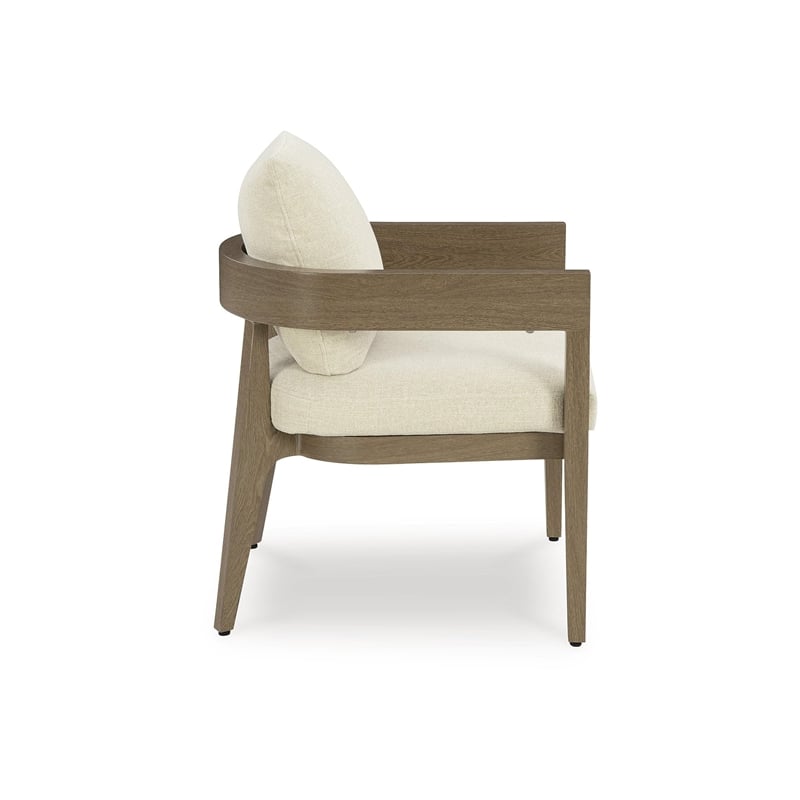 Signature Design by Ashley Furniture Serene Bay Brown Outdoor Dining Chair
