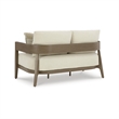 Signature Design by Ashley Furniture Serene Bay Dark Brown Patio Loveseat