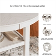 Signature Design by Ashley Furniture Erinberg Antique Dining Table & 4 Chairs