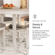 Signature Design by Ashley Furniture Erinberg Antique Dining Table & 4 Chairs