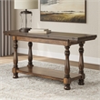 Signature Design by Ashley Sturlayne Brown Flip Top Sofa Table