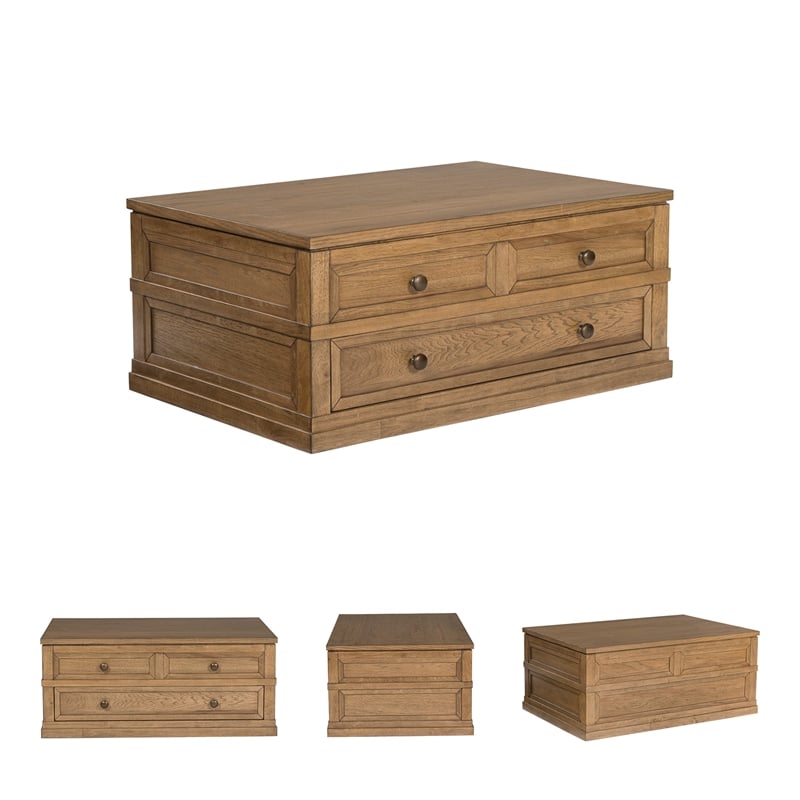 Signature Design by Ashley Sharlance Light Brown Lift-Top Coffee Table