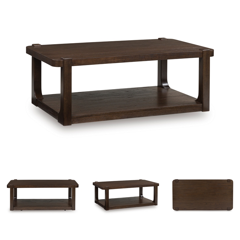 Signature Design by Ashley Breckington Brown Coffee Table