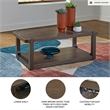 Signature Design by Ashley Breckington Brown Coffee Table