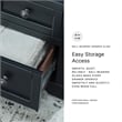 Signature Design by Ashley Wildenauer Black Lift-Top Coffee Table
