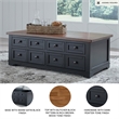 Signature Design by Ashley Wildenauer Black Lift-Top Coffee Table
