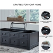 Signature Design by Ashley Wildenauer Black Lift-Top Coffee Table