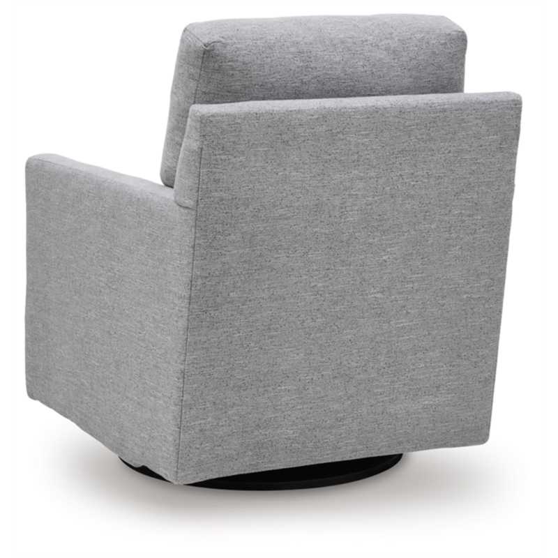 Signature Design by Ashley Freybourne Next-Gen Nuvella Gray Swivel Accent Chair