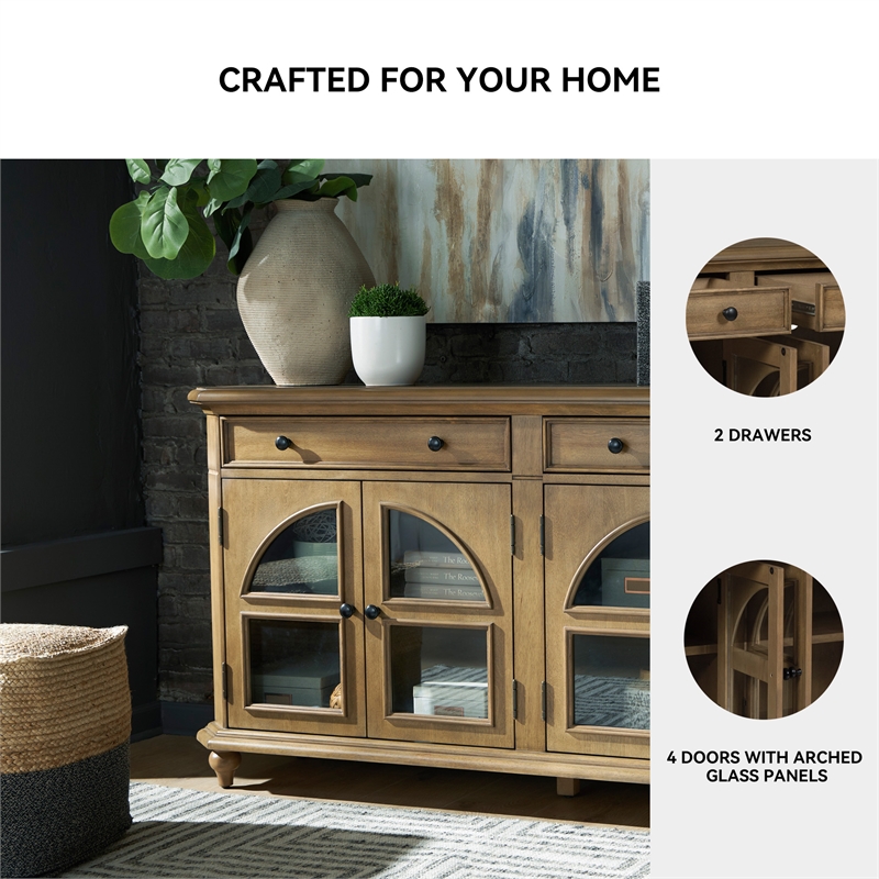 Signature Design by Ashley Barlomore Brown Accent Cabinet