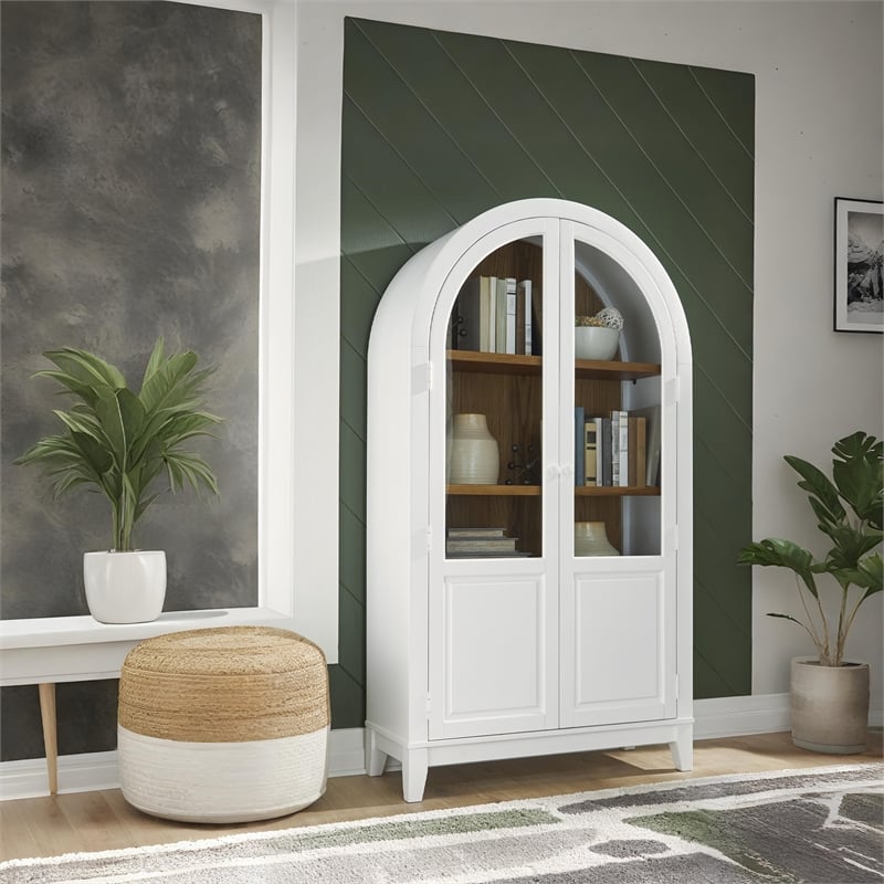 Signature Design by Ashley Dagandale White Accent Cabinet