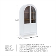 Signature Design by Ashley Dagandale White Accent Cabinet