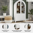 Signature Design by Ashley Dagandale White Accent Cabinet