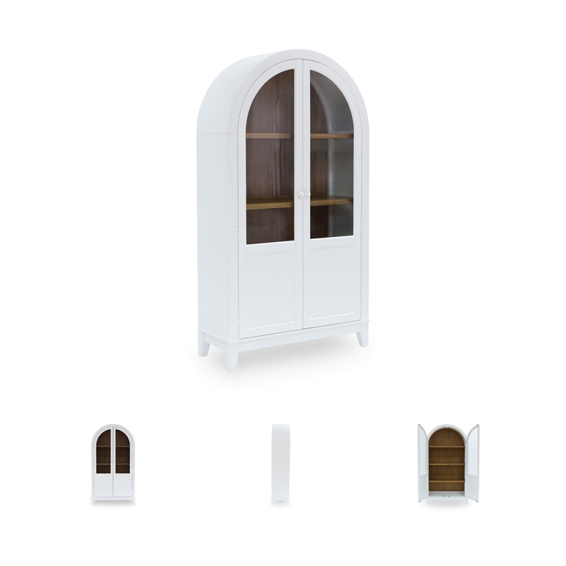 Signature Design by Ashley Dagandale White Accent Cabinet