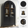 Signature Design by Ashley Dagandale Black Accent Cabinet