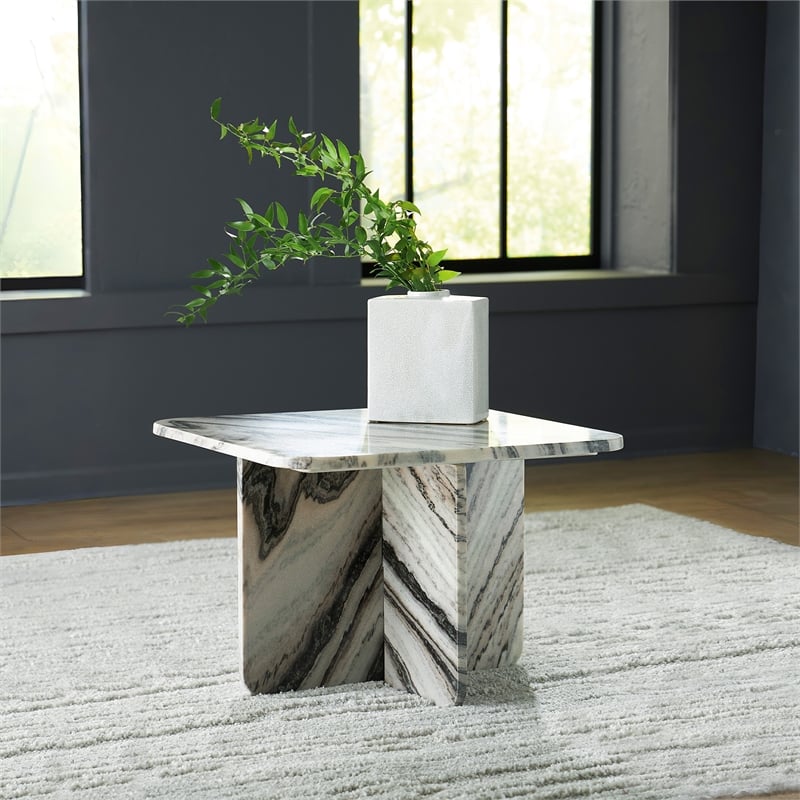 Signature Design by Ashley Baretton Gray Accent Coffee Table