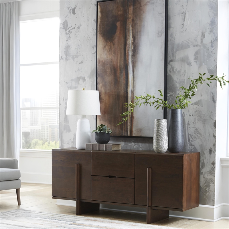 Signature Design by Ashley Kydler Wood Accent Cabinet in Brown