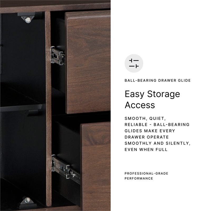 Signature Design by Ashley Kydler Wood Accent Cabinet in Brown