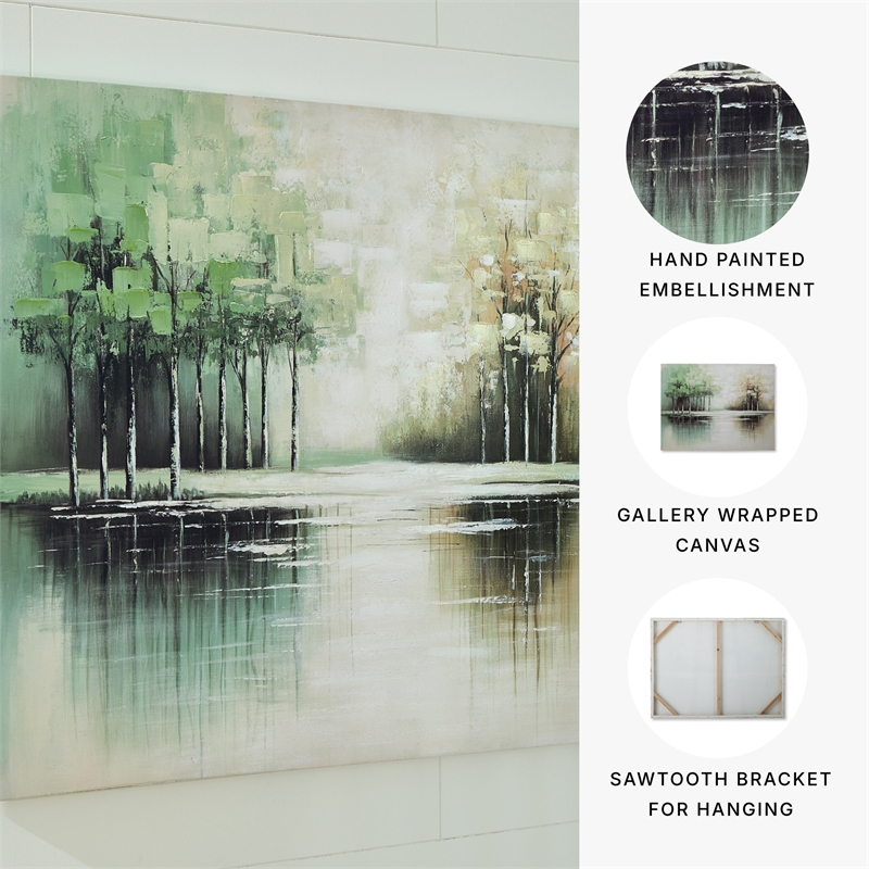 Signature Design by Ashley Garlenridge Green Wall Art