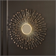 Signature Design by Ashley Morwenna Gold Accent Mirror
