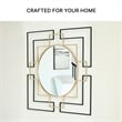 Signature Design by Ashley Oceanal Gold Accent Mirror