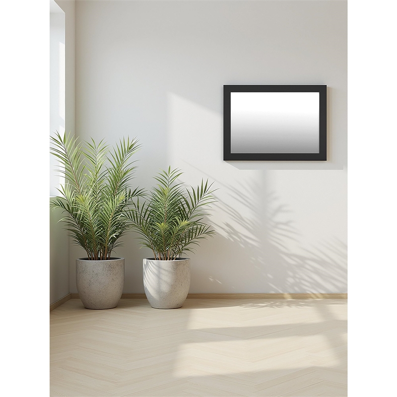 Signature Design by Ashley Maribel Black Bedroom Mirror