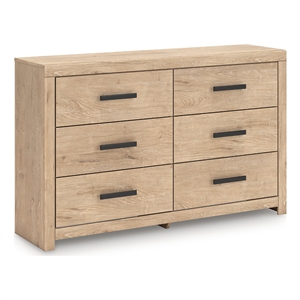 Signature Design by Ashley Sanginlane Light Brown Dresser